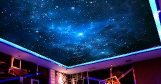 Натяжной потолок звездное небо Анапа, цена от 5270 руб.