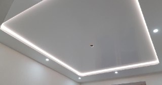 Светодиодные натяжные потолки Анапа, цена от 1557 руб.